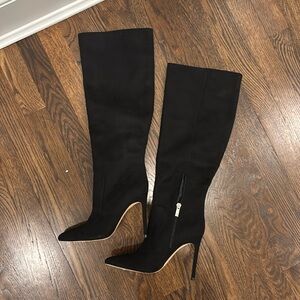 Marc Fisher stiletto knee high boots